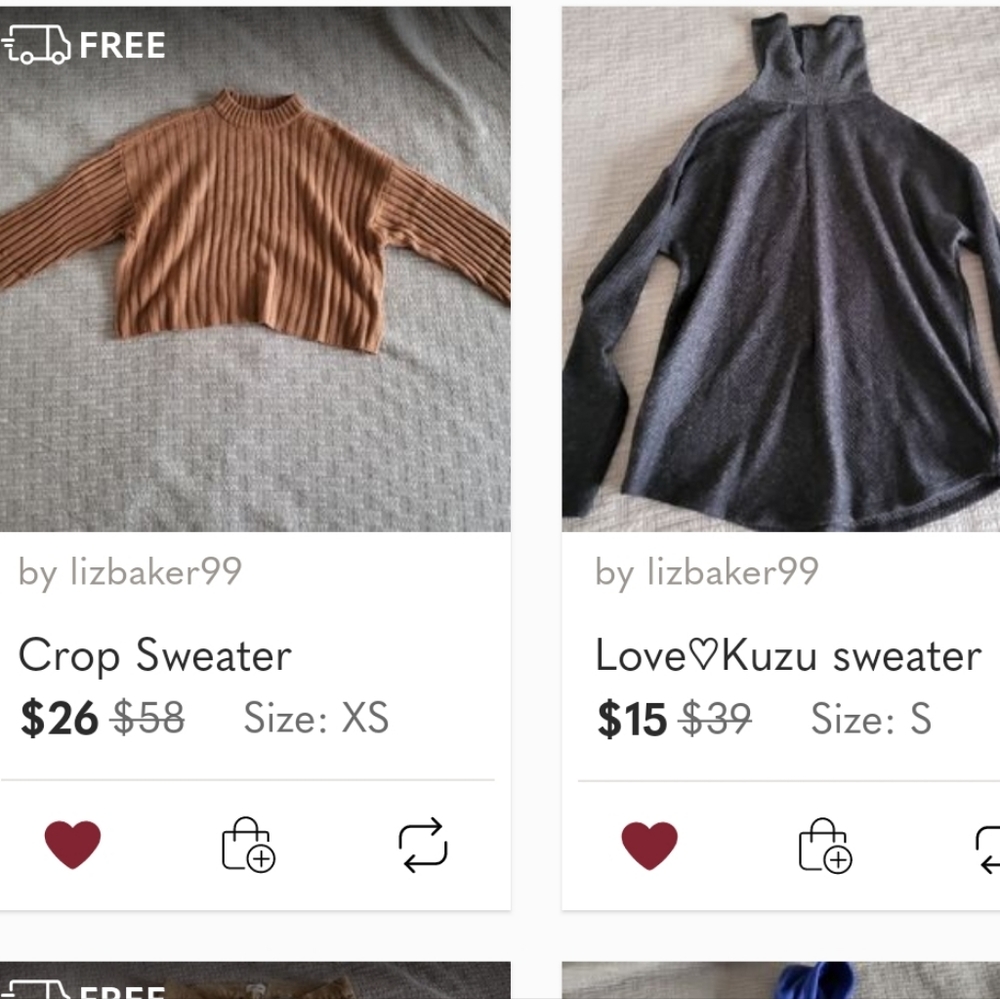 SALE, ANY TWO ITEMS FOR 15